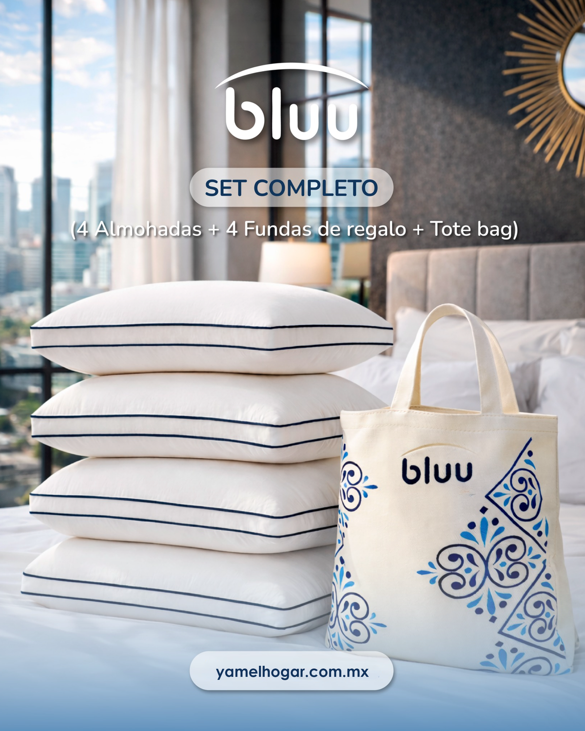 Almohadas bluu