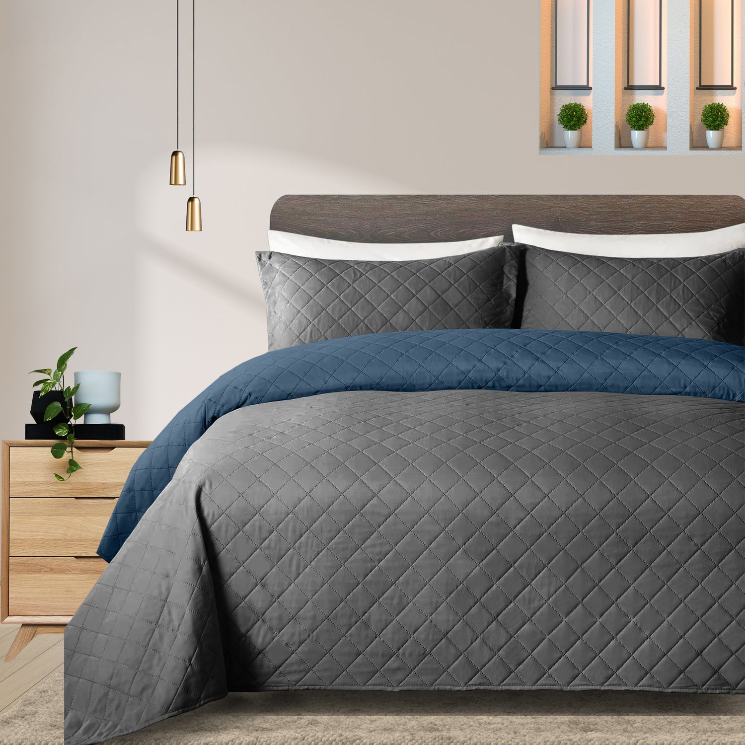 Funda para Almohada Rombos